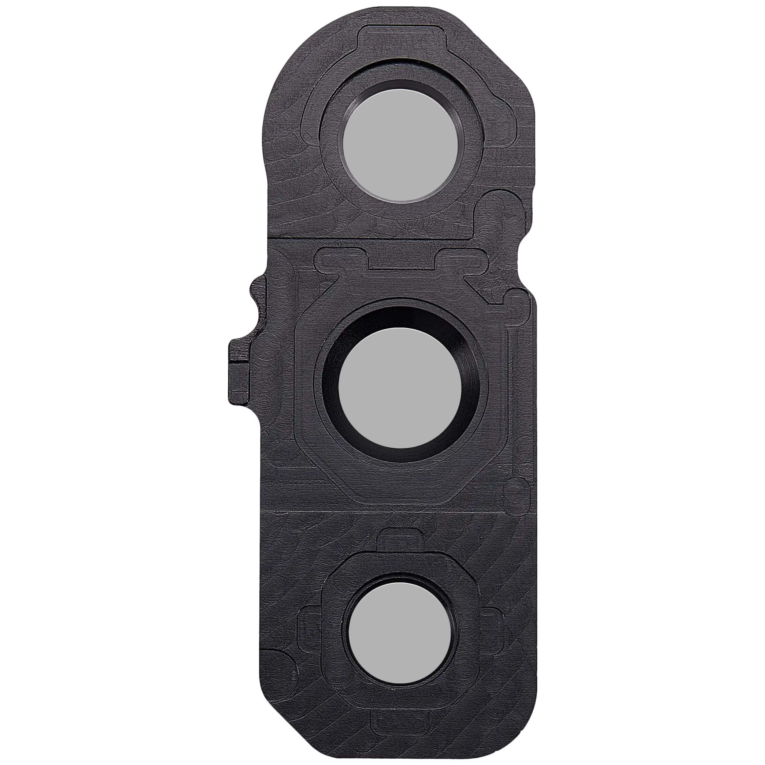 Kameralinse hinten mit Bezel Ring für Samsung Galaxy S25 FE 5G (Grau) (Premium)