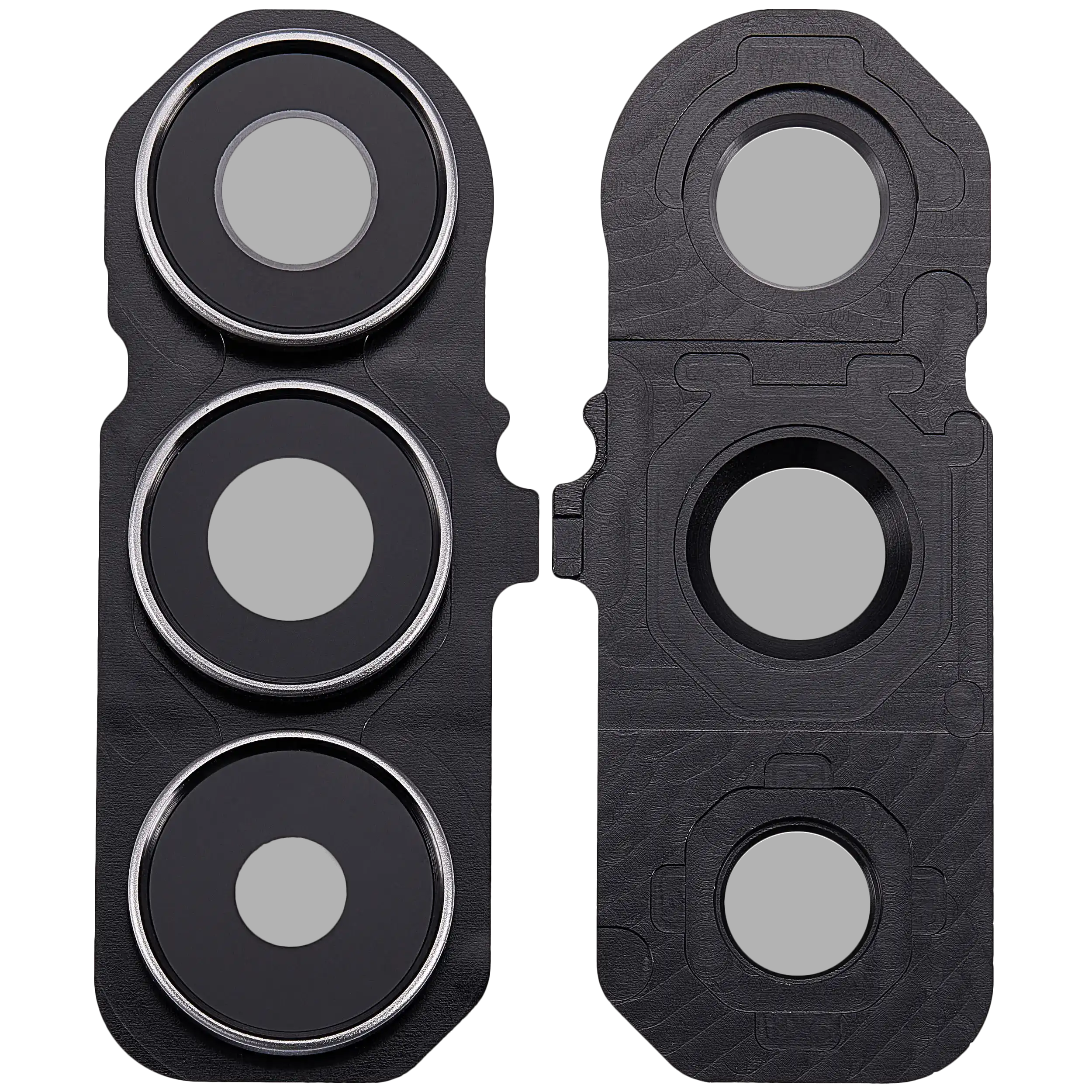 Kameralinse hinten mit Bezel Ring für Samsung Galaxy S25 FE 5G (Grau) (Premium)