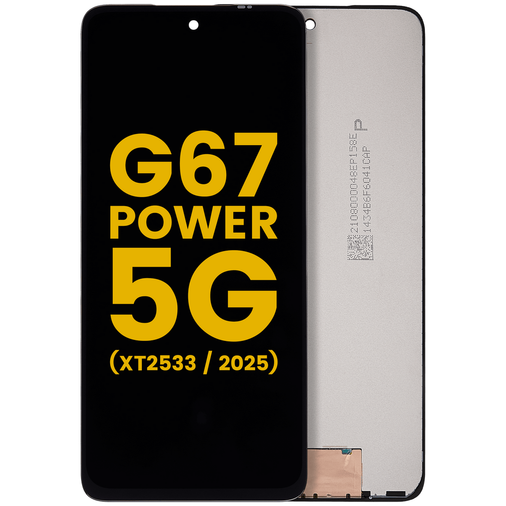 Frameless LCD Display for Motorola Moto G67 Power 5G (XT2533 / 2025) (Refurbished) (All Colors)