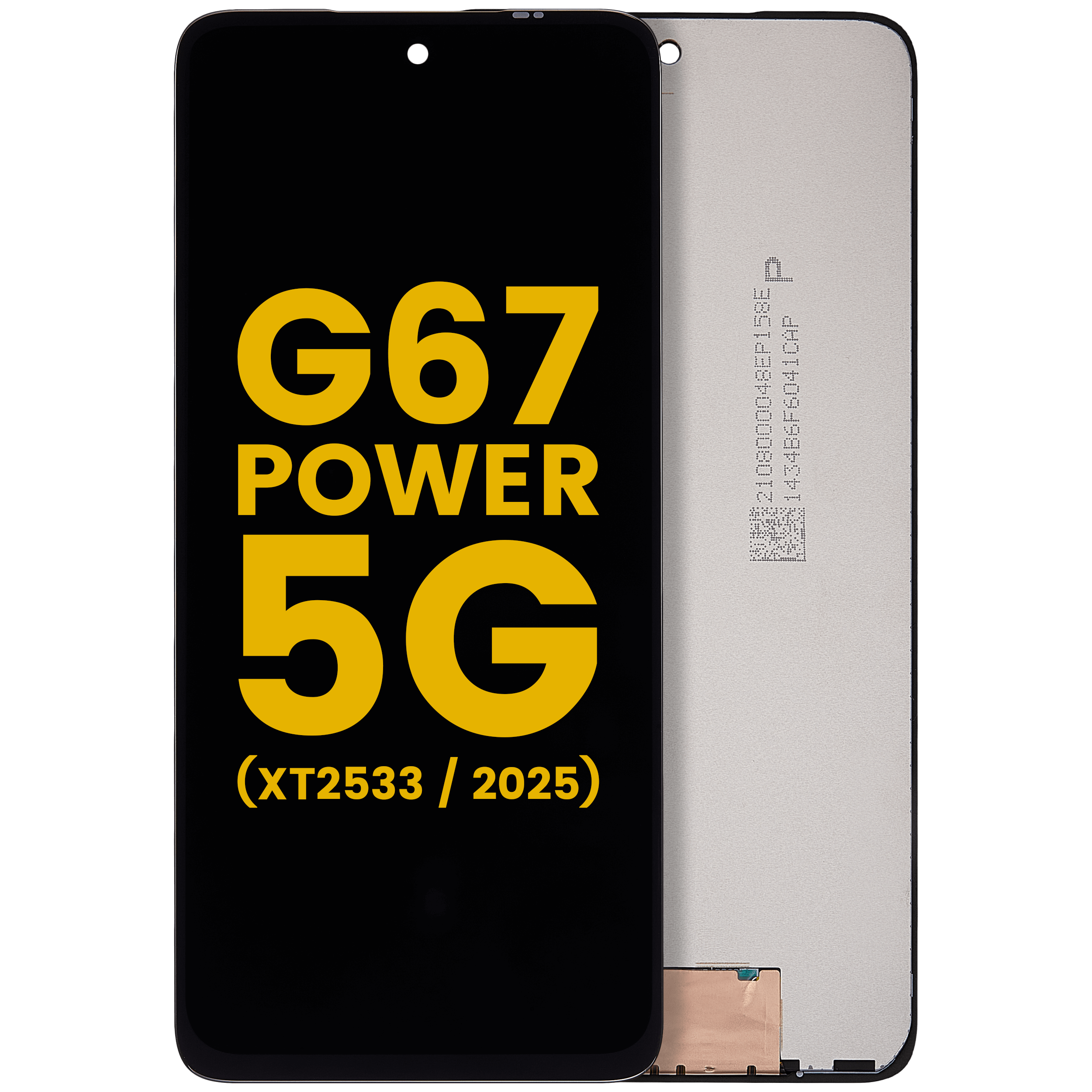 Display ohne Rahmen für Moto G67 Power 5G (wiederaufbereitet) alle Farben