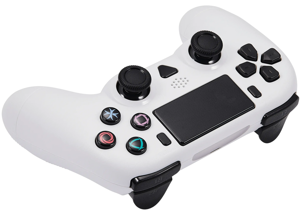 Kabelloser Bluetooth-Controller für PlayStation 4 (Weiß) (DOBE)