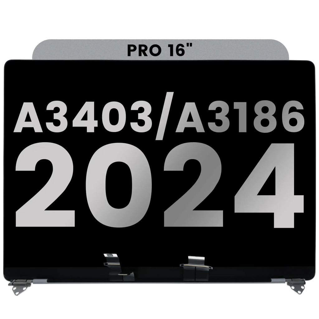 Komplettes LCD-Display MacBook Pro 16" A3186 2024 Silber OEM Gebraucht