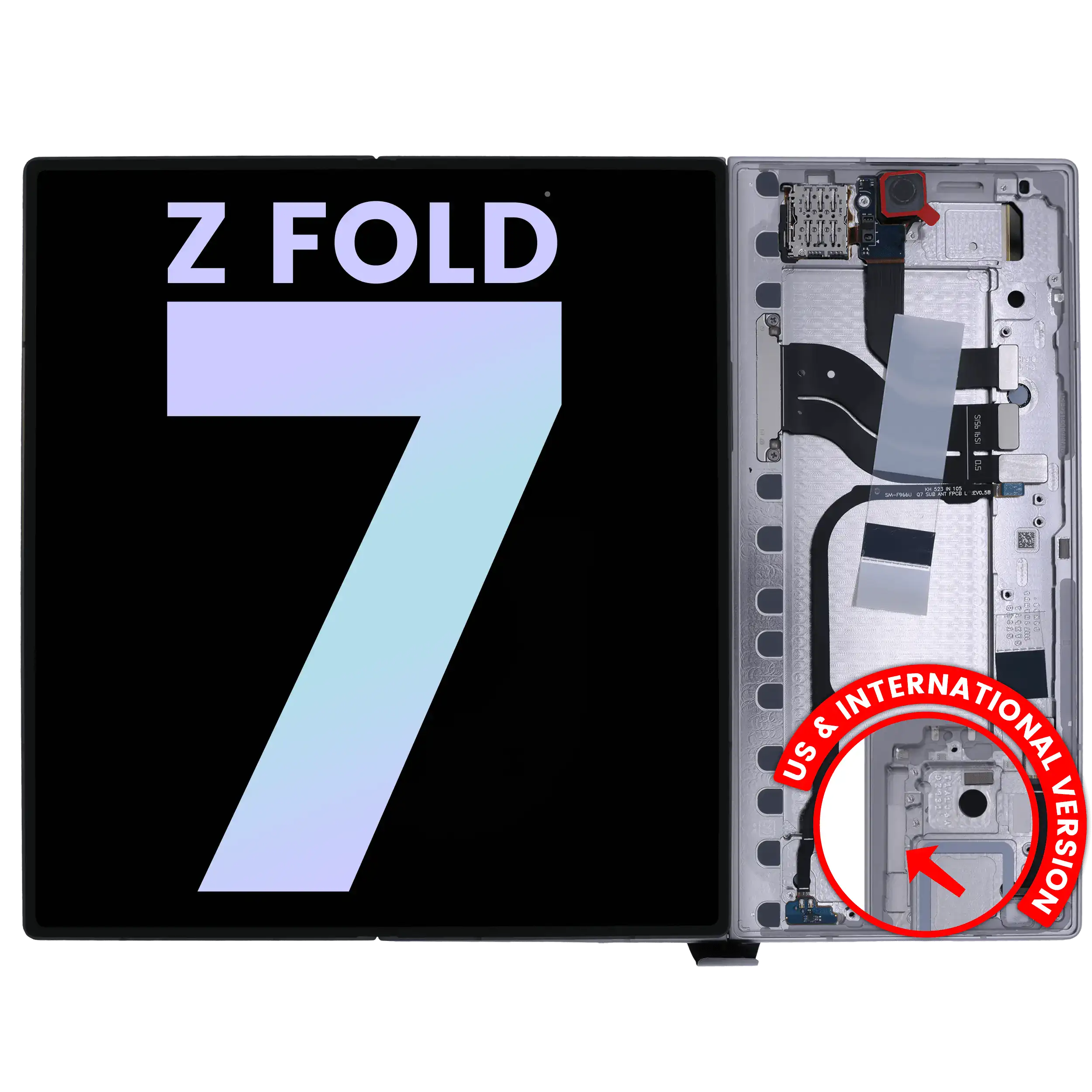 Outer OLED Display for Samsung Galaxy Z Fold 7 5G (F966) (Refurbished) (All Colors)