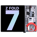 Inner OLED Display with Frame for Samsung Galaxy Z Fold 7 5G (US & International) (Service Pack) (Silver Shadow)