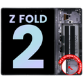 Internal OLED Component with Frame for Samsung Galaxy Z Fold 2 5G (US & International) (Service Pack) (Mystic Gray)