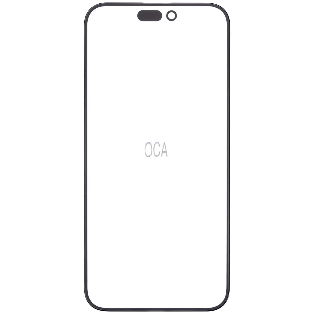 2 in 1 (Glas + OCA vorinstalliert) für iPhone 15 Pro Max (10er-Pack)