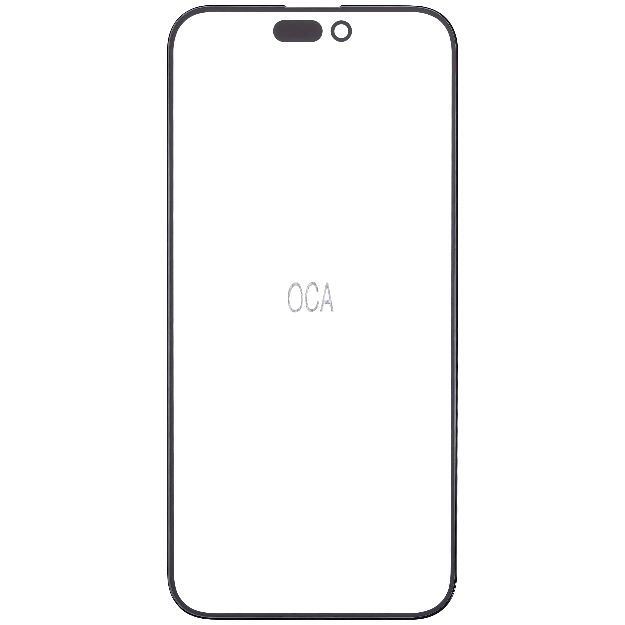 2 in 1 (Glas + OCA vorinstalliert) für iPhone 15 Pro Max (10er-Pack)