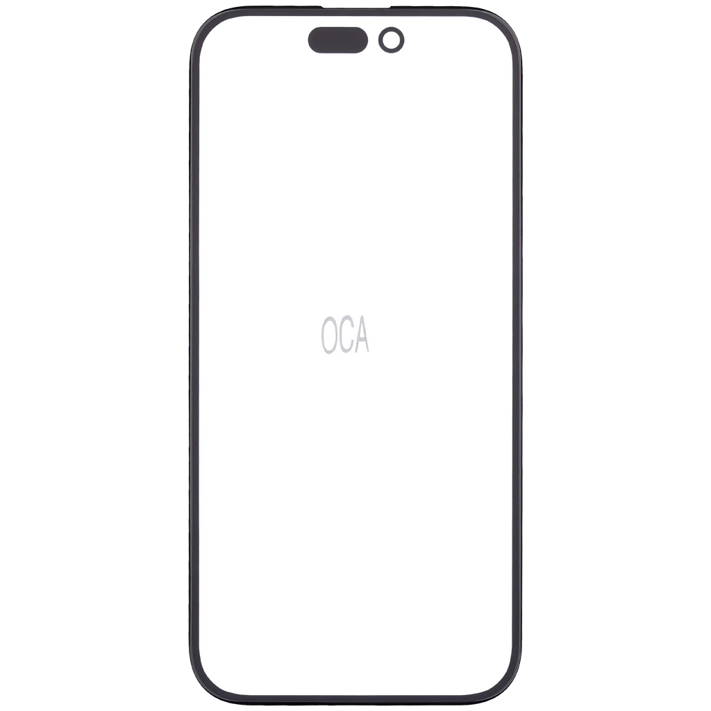 2-in-1 (Glas + OCA vorinstalliert) für iPhone 15 (10er-Pack)