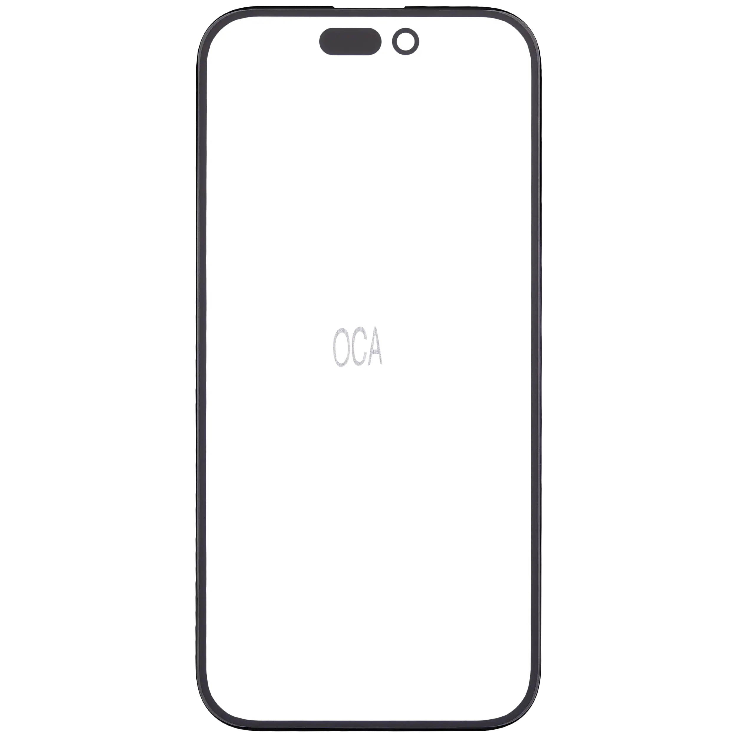 2-in-1 (Glas + OCA vorinstalliert) für iPhone 15 (10er-Pack)