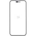 2 in 1 (Glas + OCA vorinstalliert) für iPhone 14 Pro Max (10er Pack)