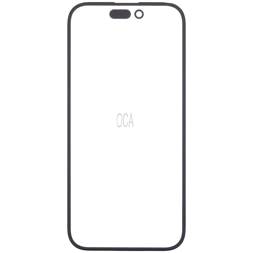 2 in 1 (Glas + OCA vorinstalliert) für iPhone 14 Pro (10er-Pack)