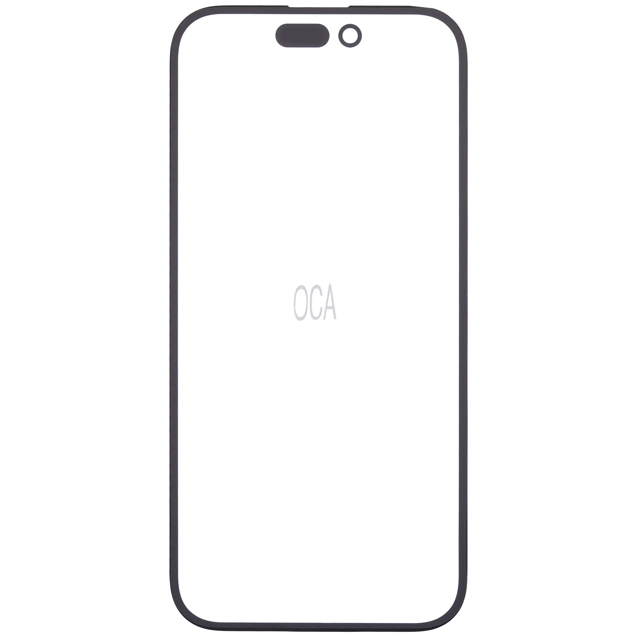 2 in 1 (Glas + OCA vorinstalliert) für iPhone 14 Pro (10er-Pack)
