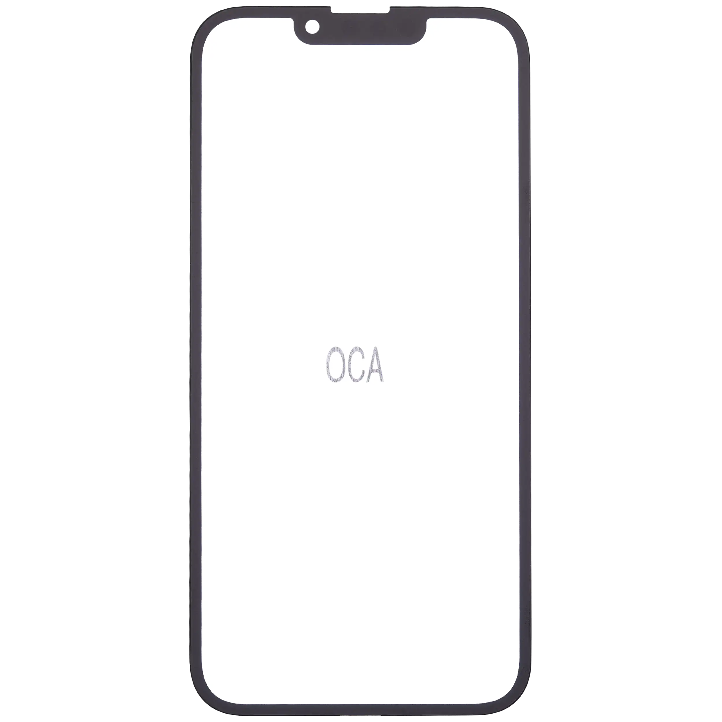 2 in 1 (Glas + OCA vorinstalliert) für iPhone 13 (10er-Pack)