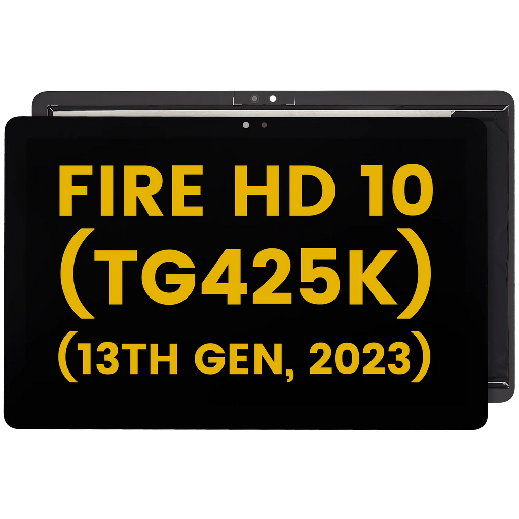 LCD Assembly without Frame for Amazon Fire HD 10 (TG425K) (13th Generation, 2023) (Refurbished) (All Colors)