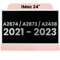 Komplettes LCD-Display-Modul für iMac 24 (2021-2023) OEM A Pink kl. Kameraaussp.