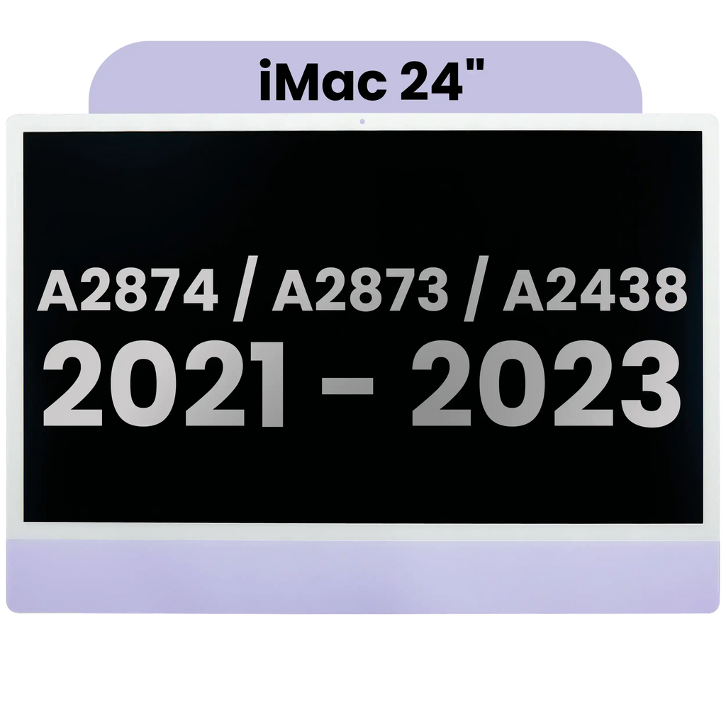 LCD-Display iMac 24" A2438/A2874/A2873 Lila OEM A kl. Kameraaussparung