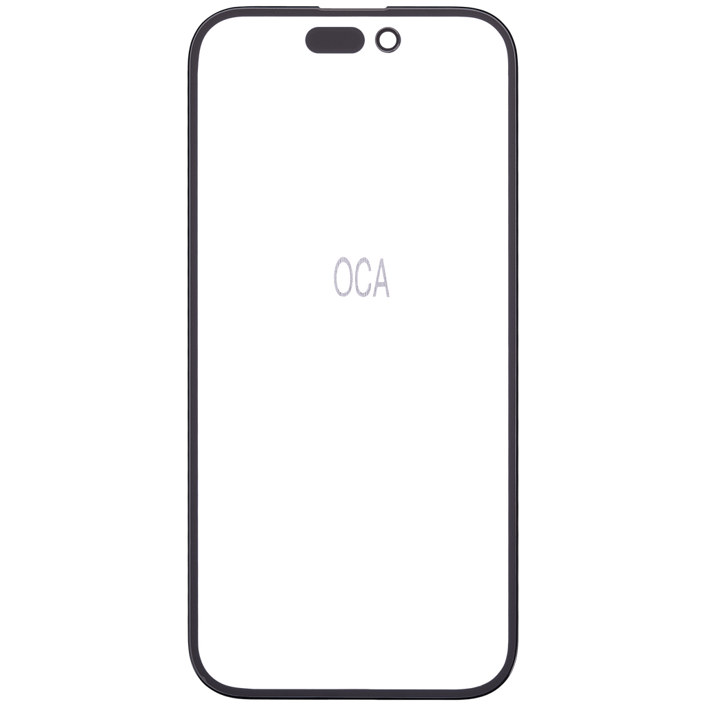 2 in 1 (Glas + OCA vorinstalliert) für iPhone 16 (10 Pack)