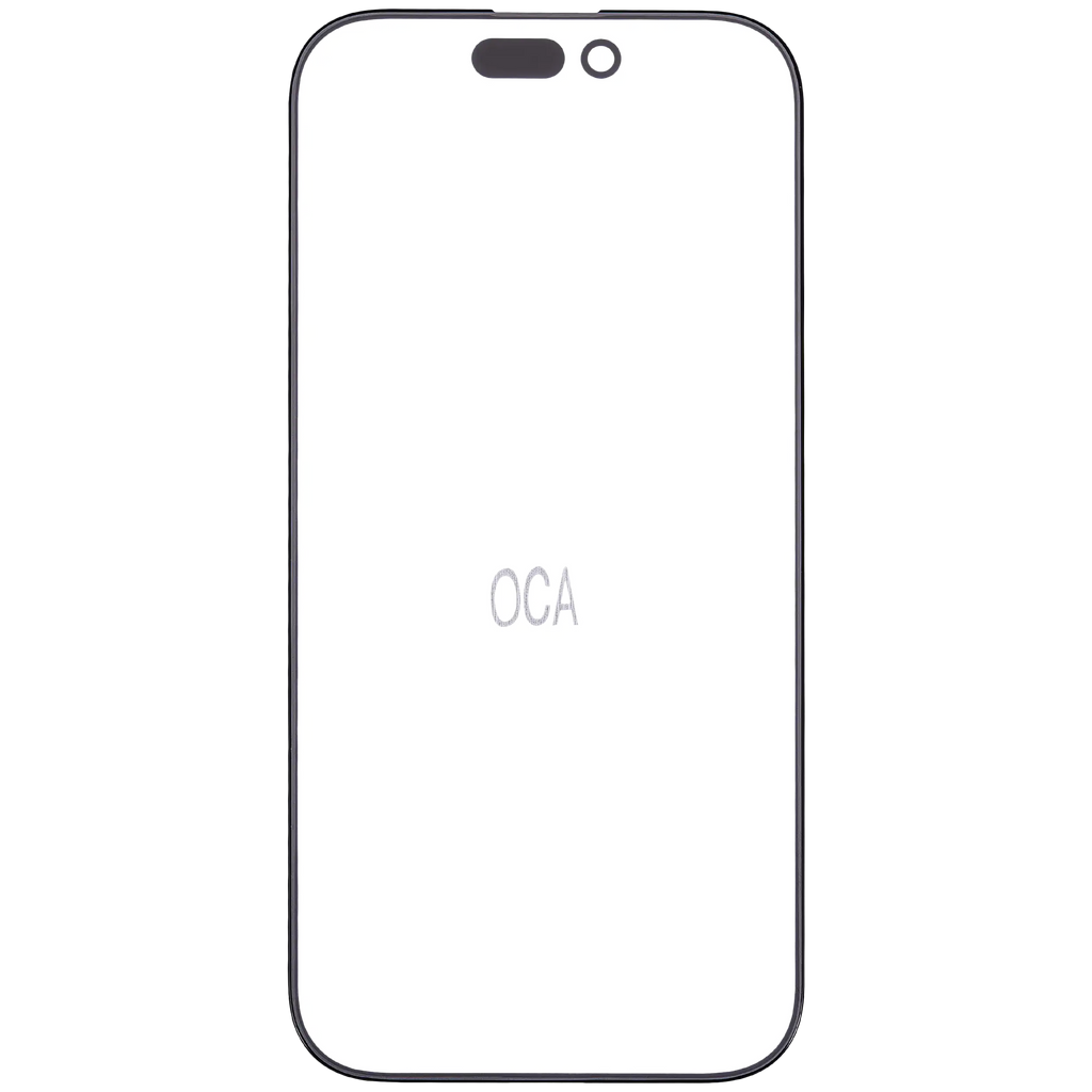 2 in 1 (Glas + OCA vorinstalliert) für iPhone 16 Pro (10er-Pack)