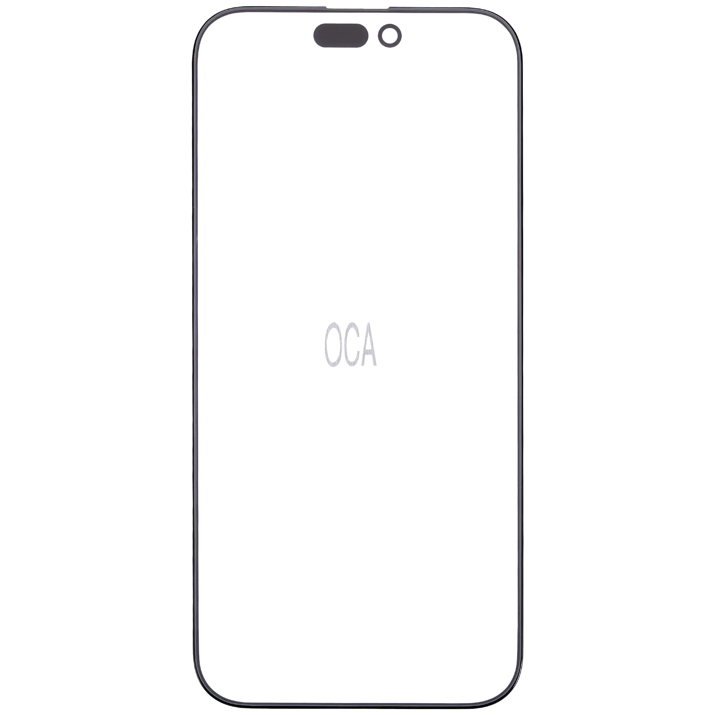 2 in 1 (Glas + OCA vorinstalliert) für iPhone 16 Pro Max (10er-Pack)