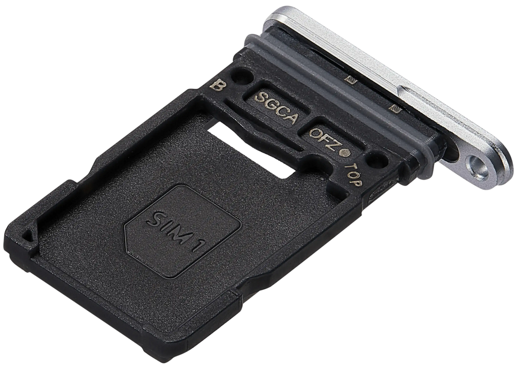 Single Sim Card Tray für Samsung Galaxy S25 FE 5G (Weiß) (Premium)