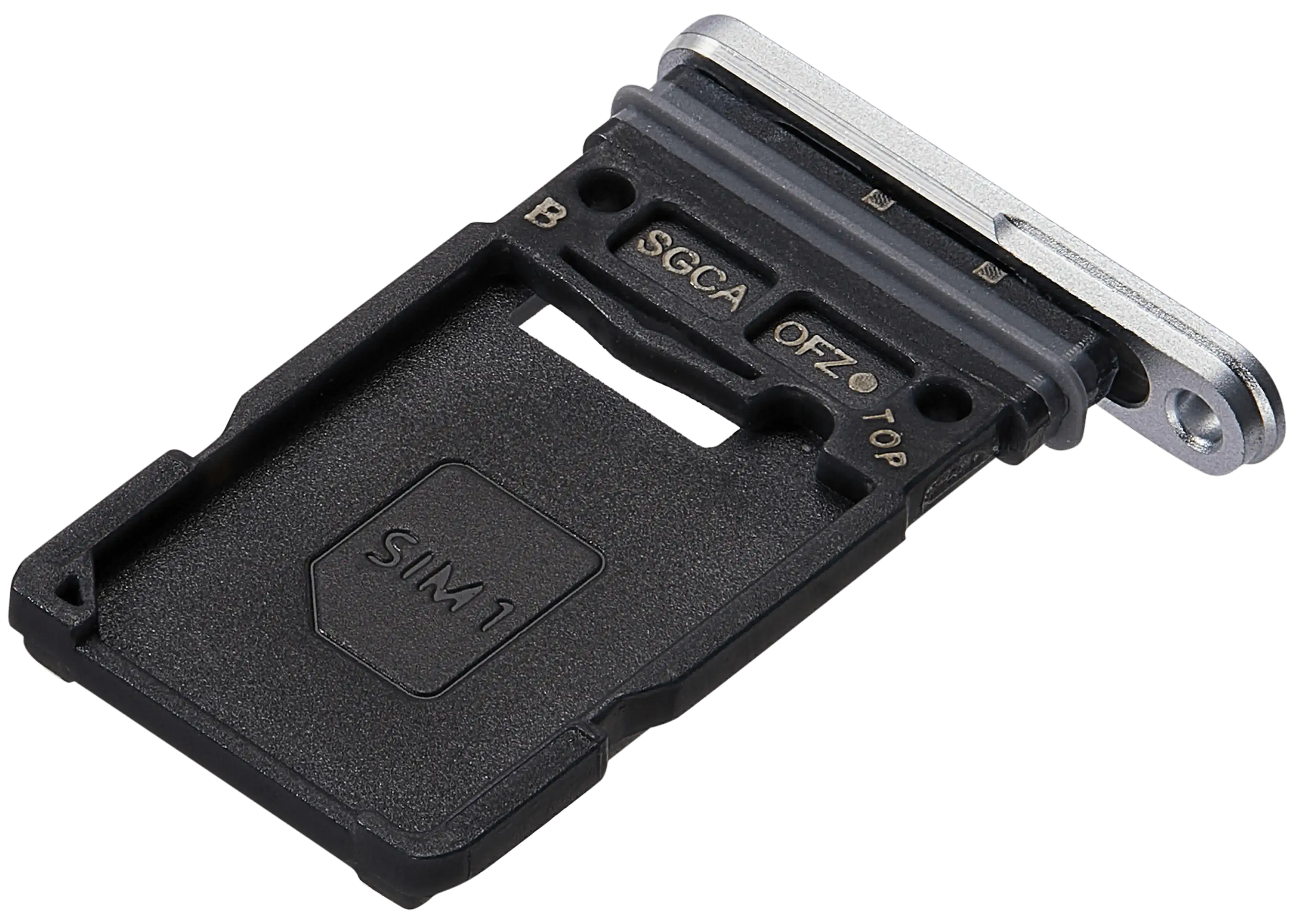 Single Sim Card Tray für Samsung Galaxy S25 FE 5G (Weiß) (Premium)