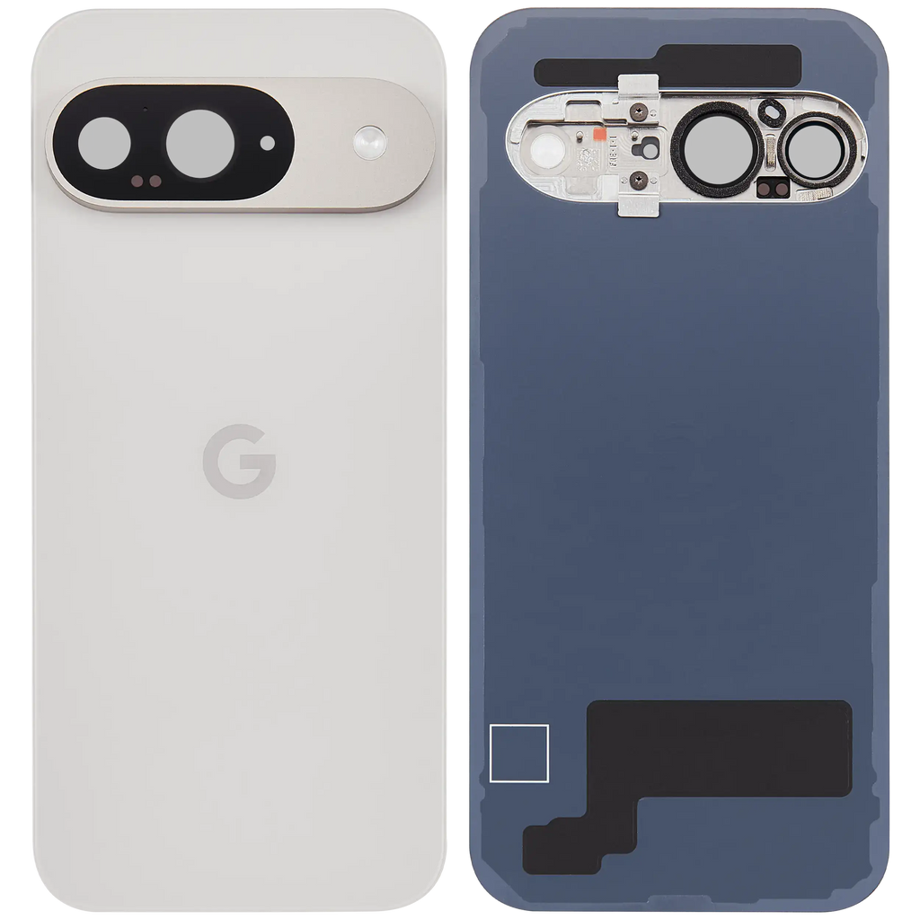 Back Cover Glass with Camera Lens for Google Pixel 9 (OEM Pull Used: Quality A) (Porcelain)
