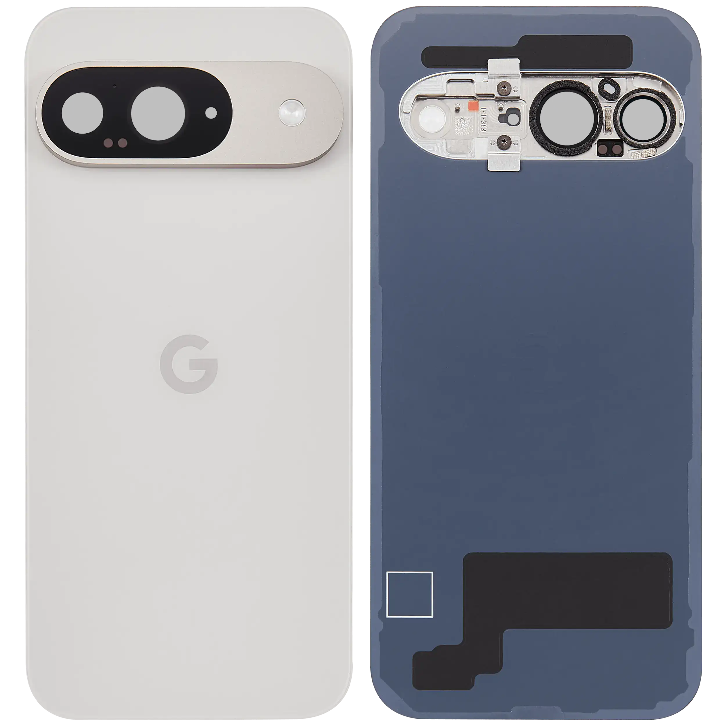 Back Cover Glass with Camera Lens for Google Pixel 9 (OEM Pull Used: Quality A) (Porcelain)