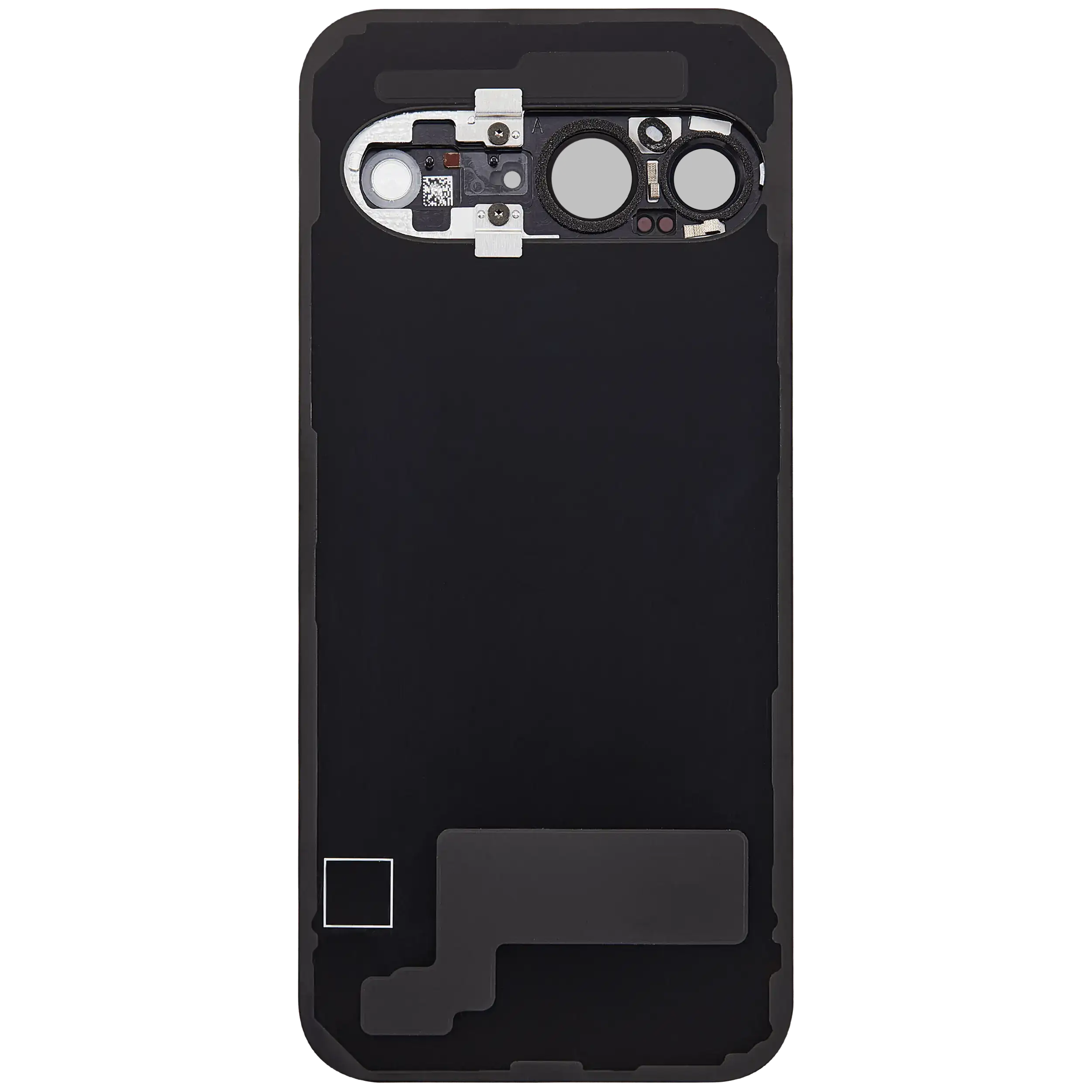 Backcover mit Kameralinse für Google Pixel 9 (gebrauchter OEM-Ausbau, Qualität A) Obsidian