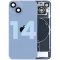 Original Apple Backcover iPhone 14 Blau mit MagSafe, NFC, Blitz-Flexkabel