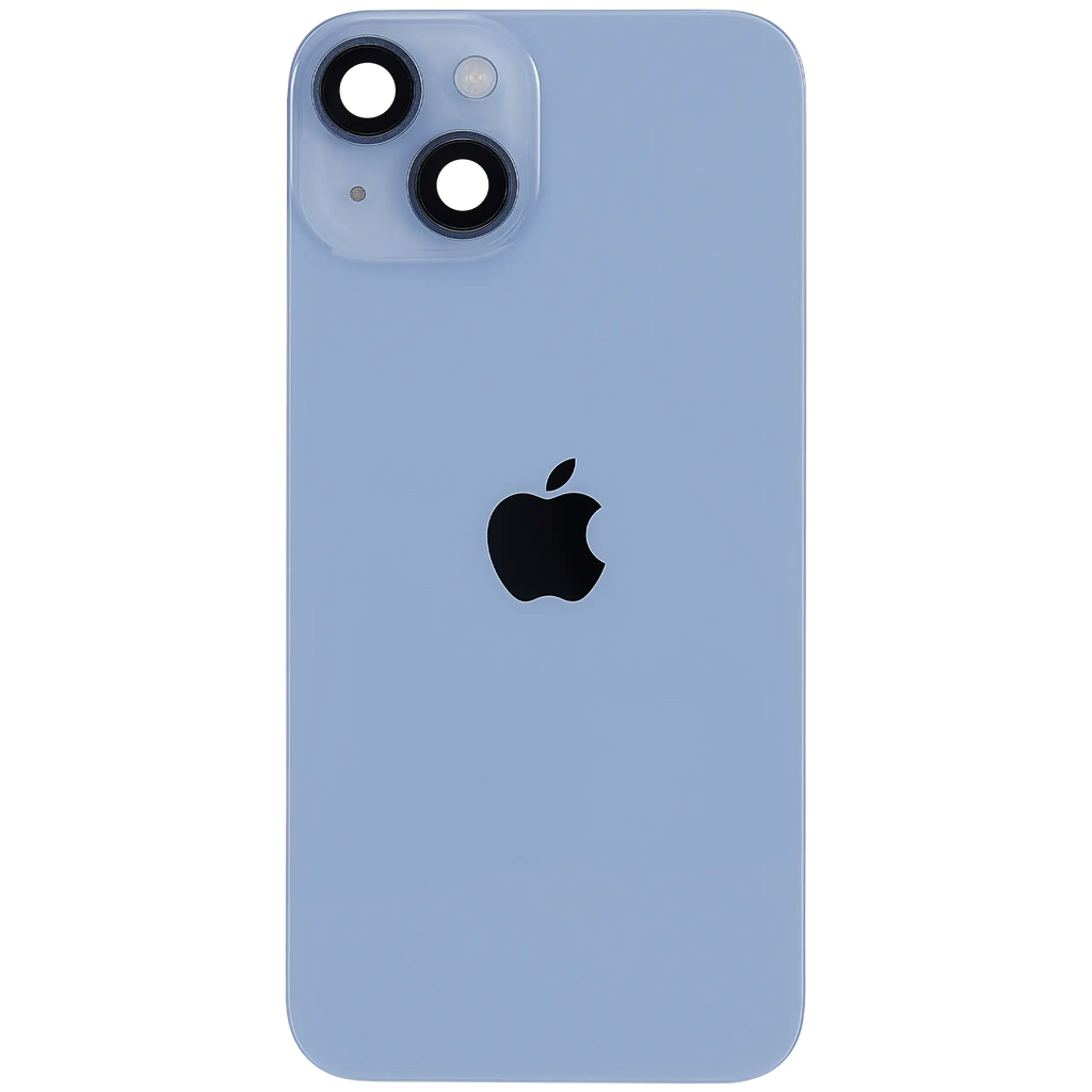 Back Cover with MagSafe Magnet, NFC, and Flash Flex Cable for iPhone 14 (Genuine Apple, Blue)