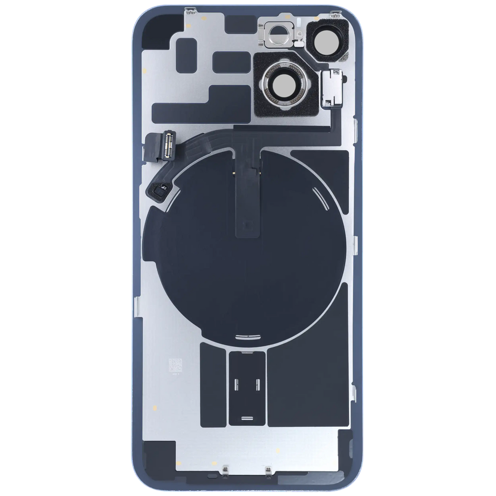 Back Cover with MagSafe Magnet, NFC, and Flash Flex Cable for iPhone 14 (Genuine Apple, Blue)