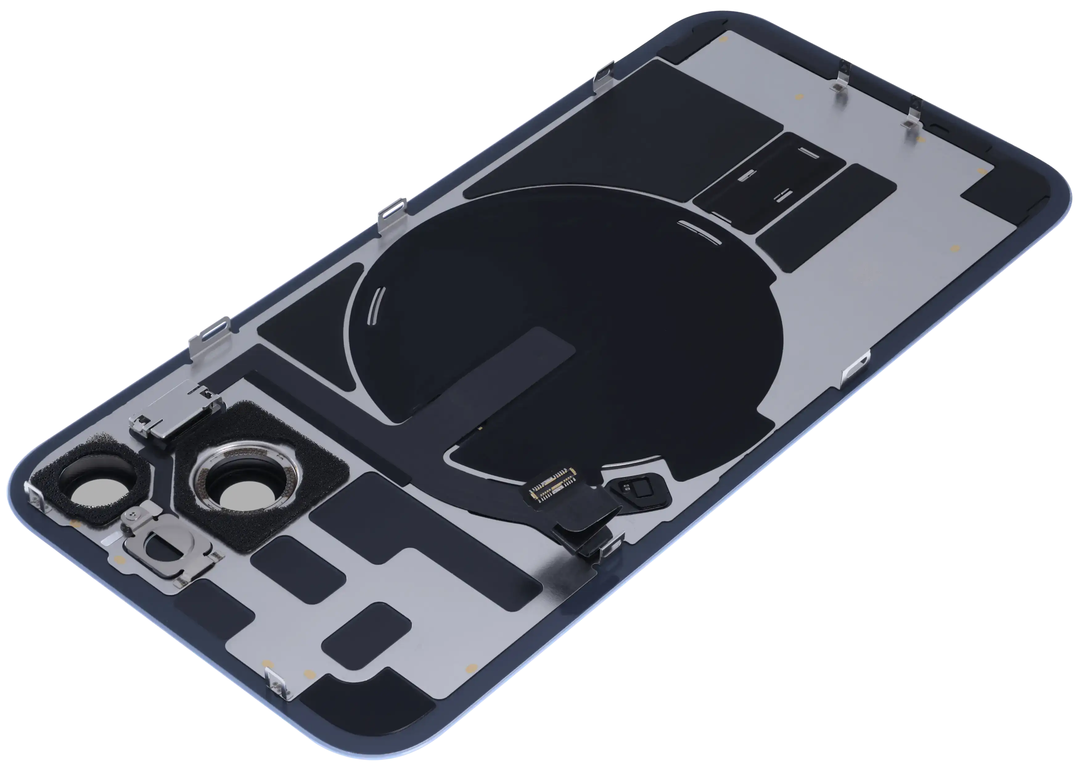 Back Cover with MagSafe Magnet, NFC, and Flash Flex Cable for iPhone 14 (Genuine Apple, Blue)