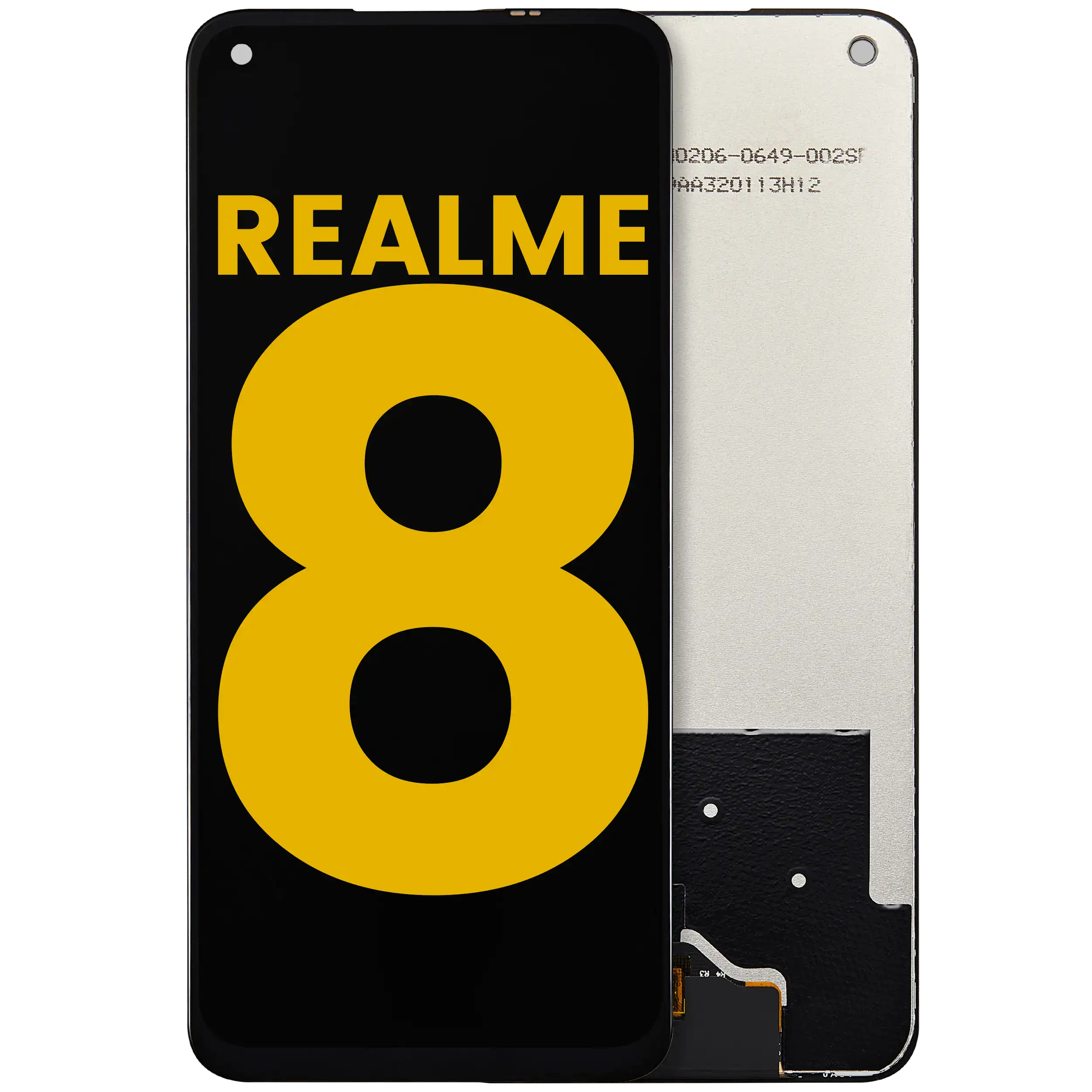 LCD-Display ohne Rahmen für Realme 8 5G & Oppo A93S 5G - alle Farben (Refurb.)