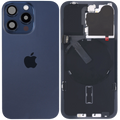 Back Cover with MagSafe Magnet, NFC, and Flash Flex Cable for iPhone 15 Pro (Original OEM) (Blue Titanium)