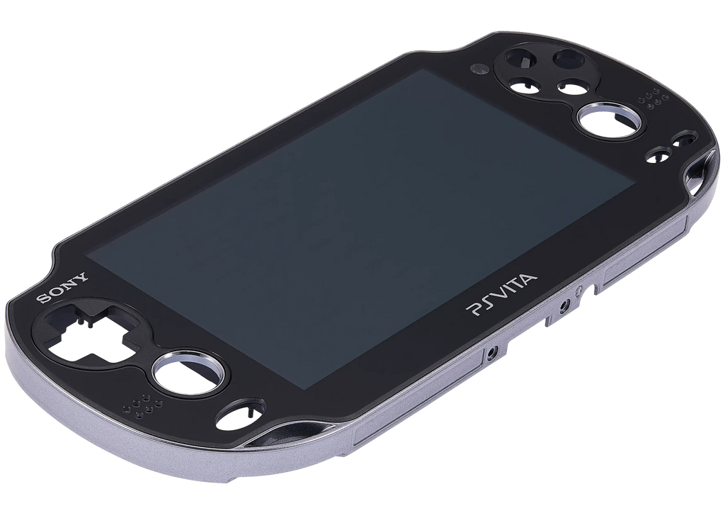 LCD-Display mit Stand für PlayStation Vita 1000 (Schwarz)
