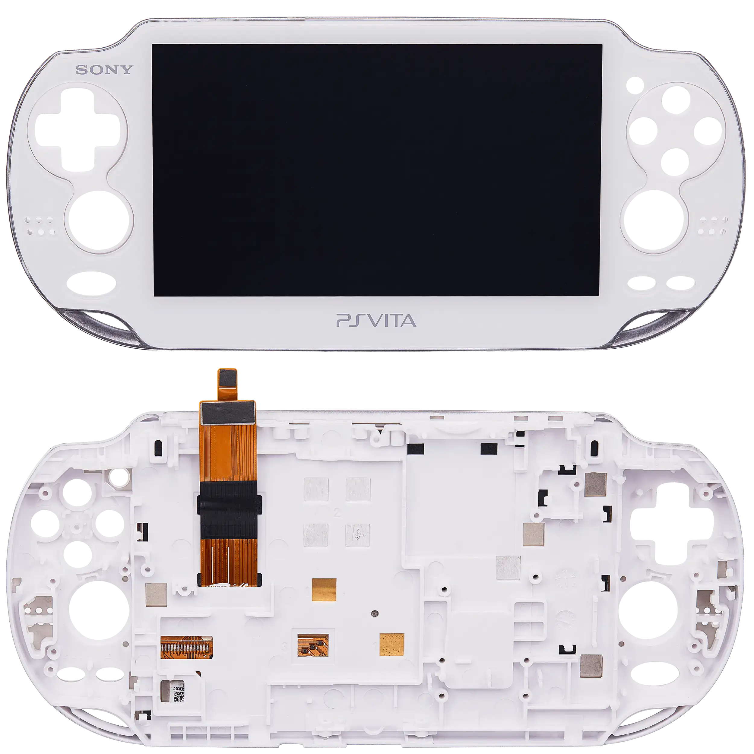 LCD-Display mit Stand für PlayStation Vita 1000 (Weiß)