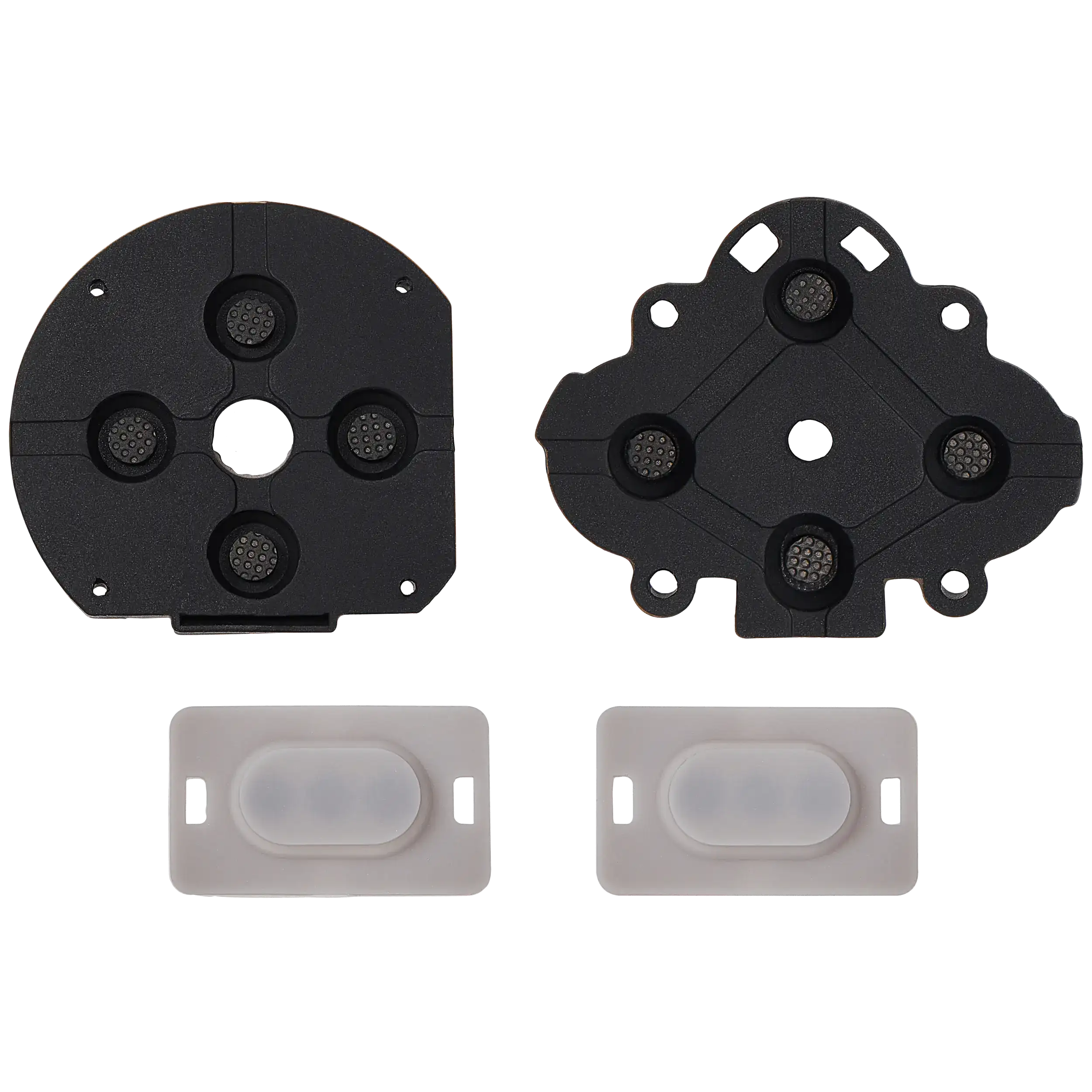 Left Right Rubber Conductive D-Pad Buttons Set for PlayStation Portable PSP 1000 (4-piece)