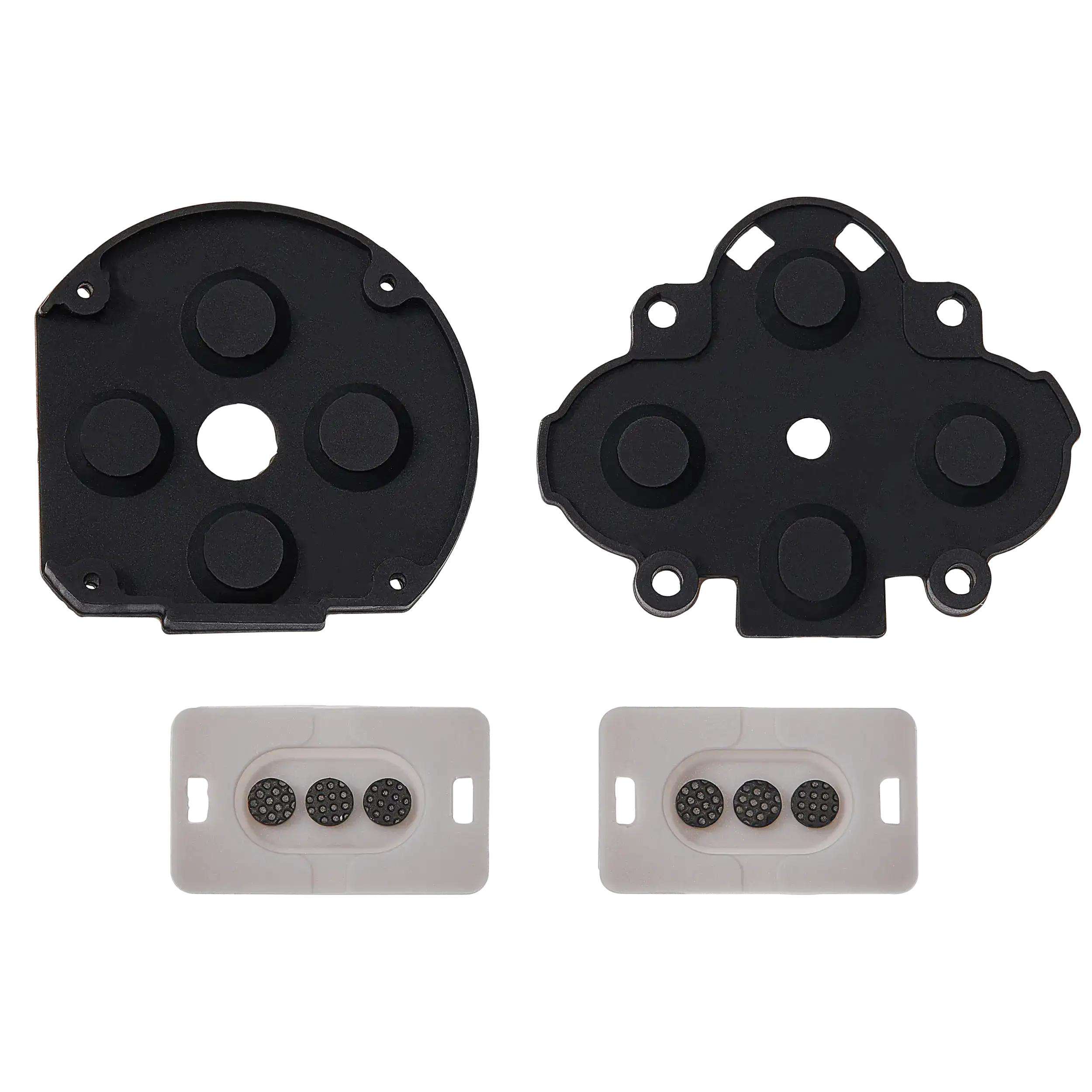 Left Right Rubber Conductive D-Pad Buttons Set for PlayStation Portable PSP 1000 (4-piece)