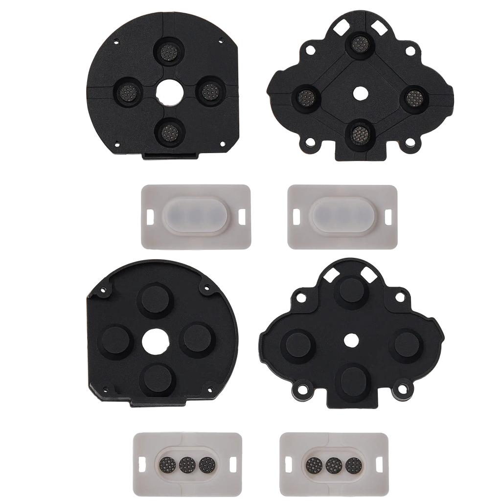Gummi-D-Pad-Tasten Set für Sony PSP 1000 (Links/Rechts, 4 Stück)