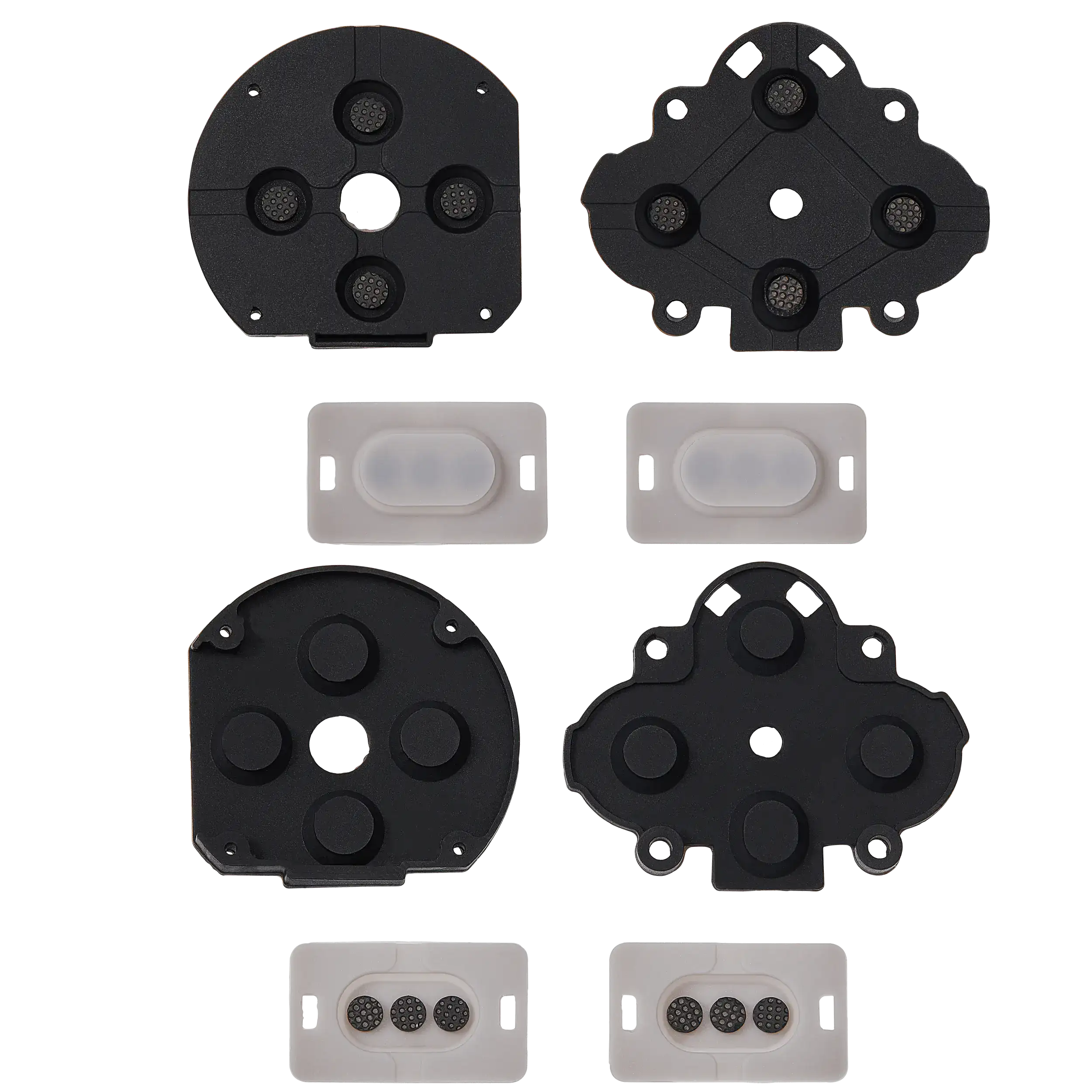 Left Right Rubber Conductive D-Pad Buttons Set for PlayStation Portable PSP 1000 (4-piece)