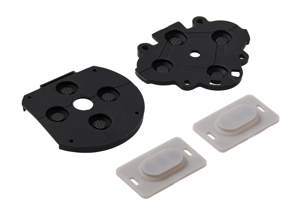 Gummi-D-Pad-Tasten Set für Sony PSP 1000 (Links/Rechts, 4 Stück)