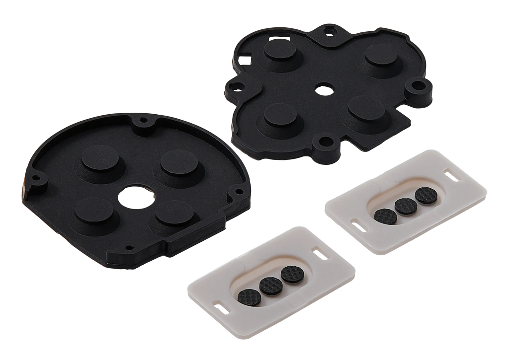 Gummi-D-Pad-Tasten Set für Sony PSP 1000 (Links/Rechts, 4 Stück)
