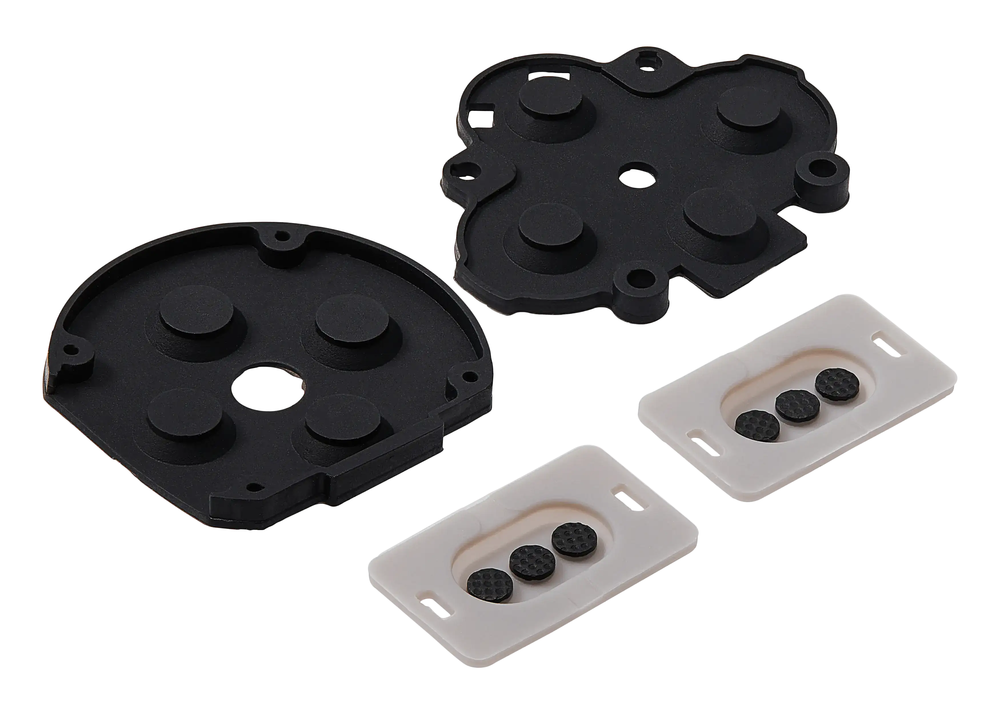 Left Right Rubber Conductive D-Pad Buttons Set for PlayStation Portable PSP 1000 (4-piece)