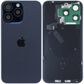 Back Cover with MagSafe Magnet, NFC, and Flash Flex Cable for iPhone 15 Pro Max (Original OEM) (Blue Titanium)