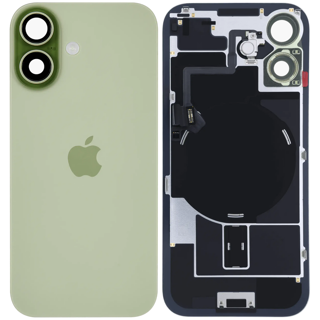Back Cover with MagSafe Magnet, NFC, and Flash Flex Cable for iPhone 17 (Original Apple) (Sage)