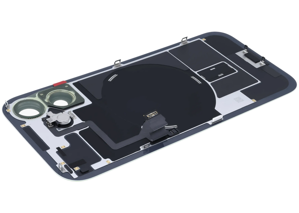 Back Cover with MagSafe Magnet, NFC, and Flash Flex Cable for iPhone 17 (Original Apple) (Sage)