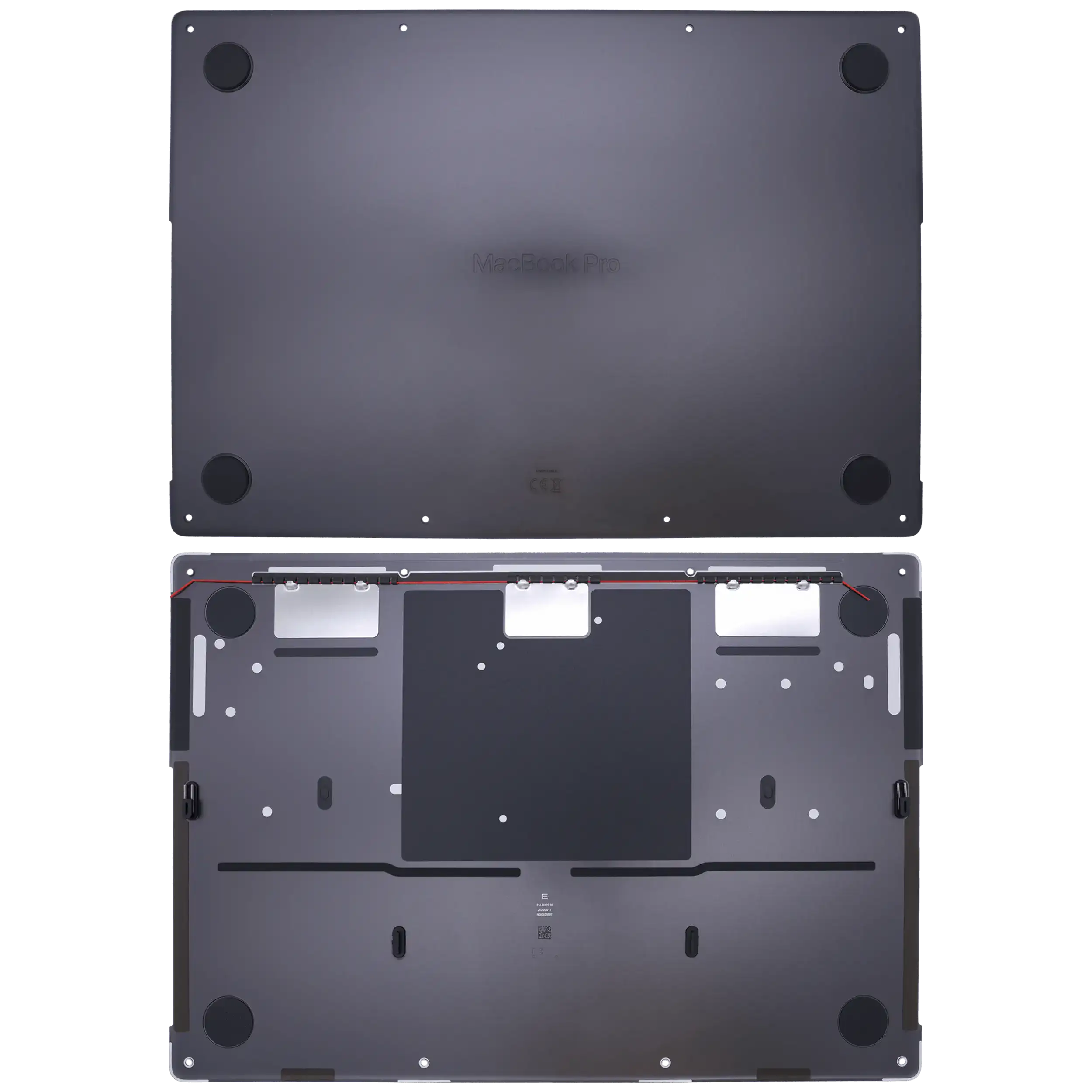 Untergehäuse für MacBook Pro 14" A3434 (2025) Original Apple Space Black