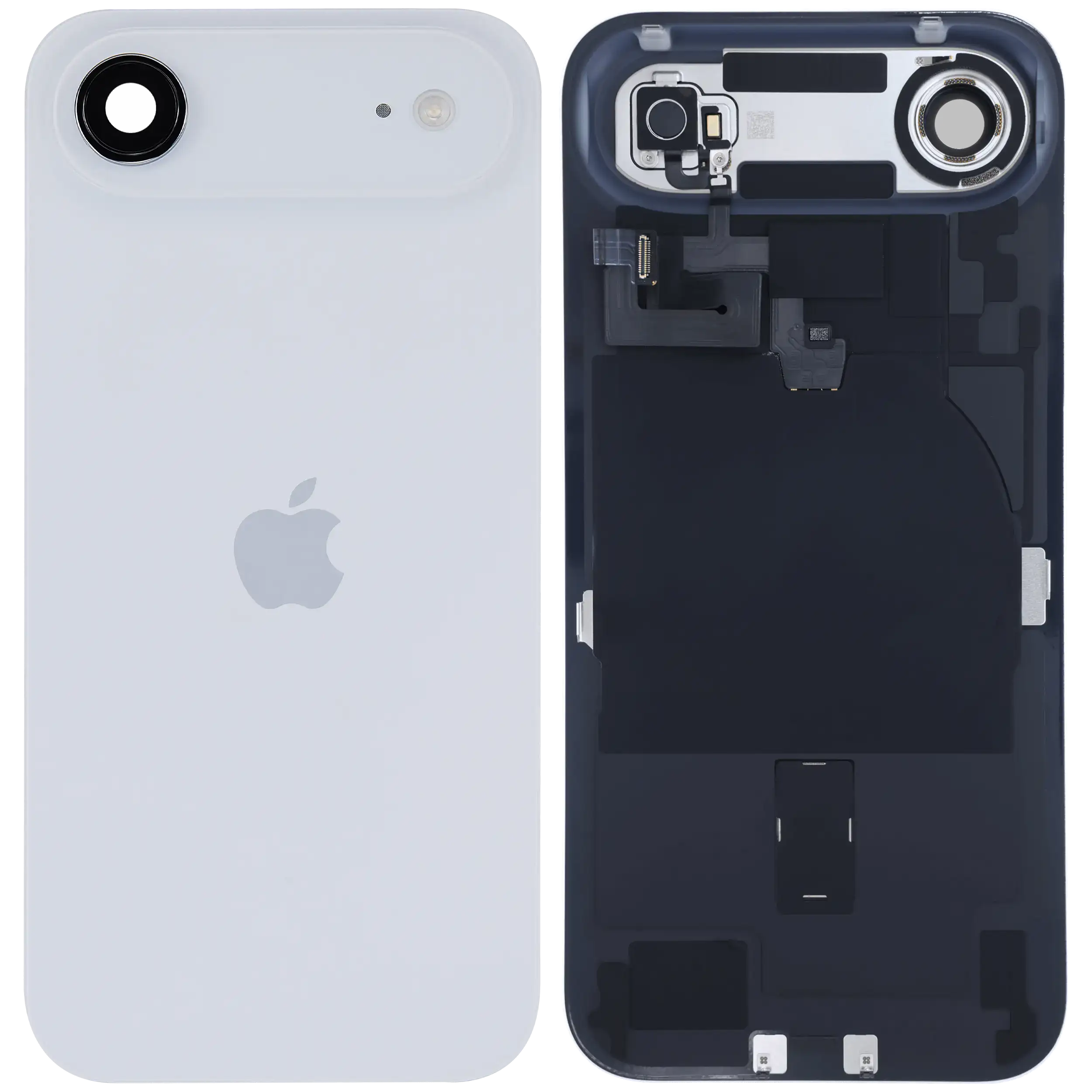 Backcover mit MagSafe, NFC & Blitz-Flexkabel für iPhone Air (OEM, Cloud White)