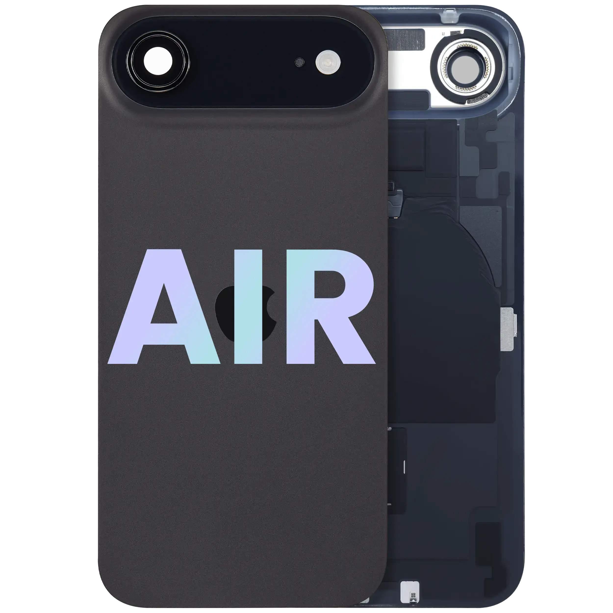 Back Cover with MagSafe Magnet, NFC & Flash Flex Cable for iPhone Air (Original OEM, Space Black)