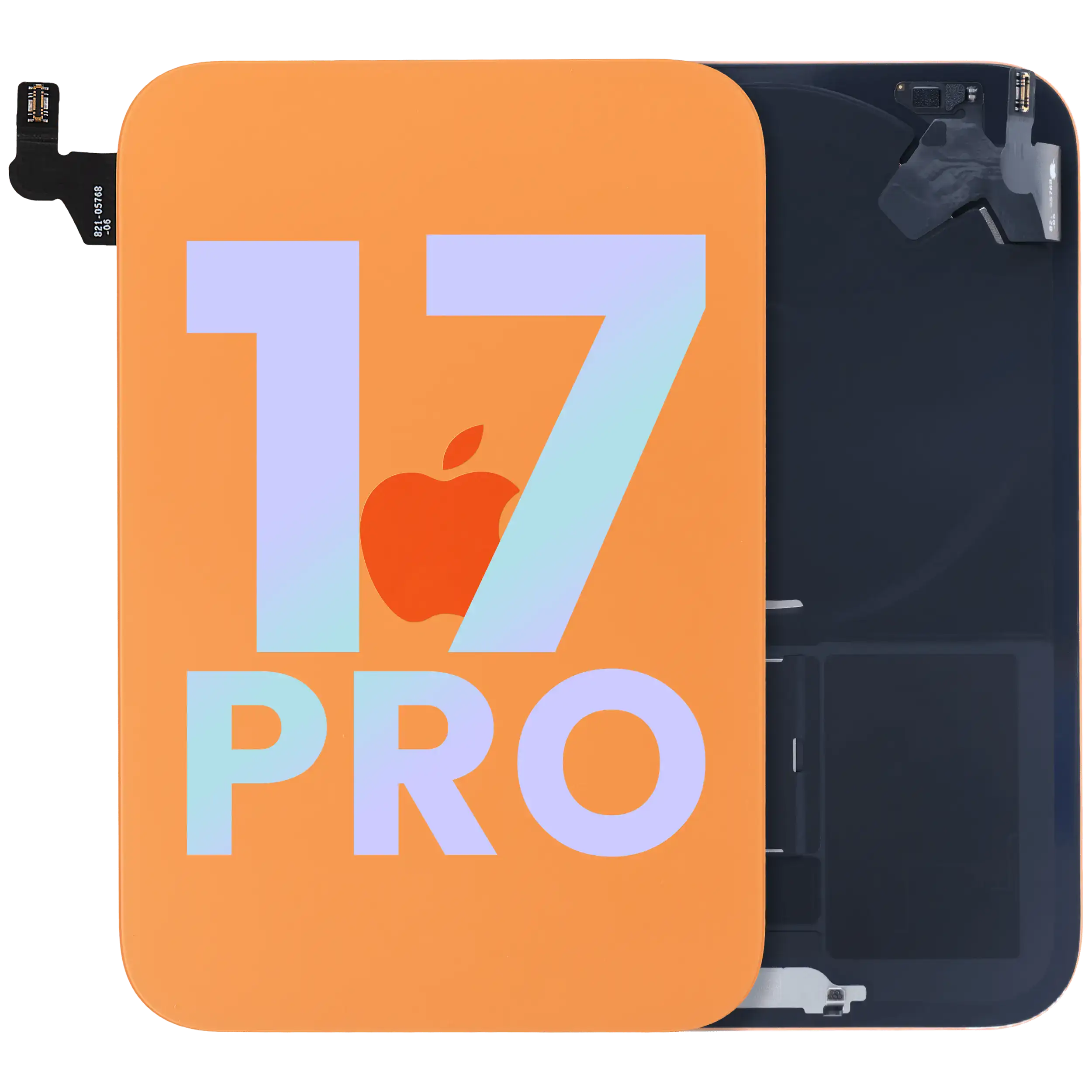 Backcover mit MagSafe, NFC, Blitz-Flexkabel für iPhone 17 Pro (Original Cosmic O